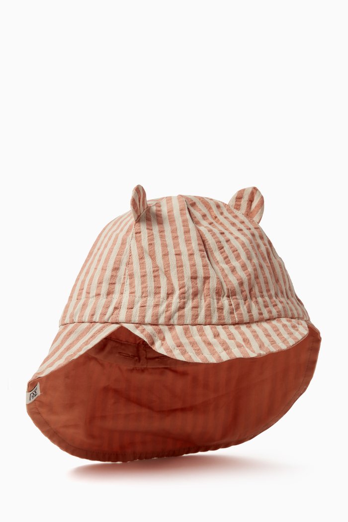 

Gorm Sun Hat in Organic Cotton, Pink