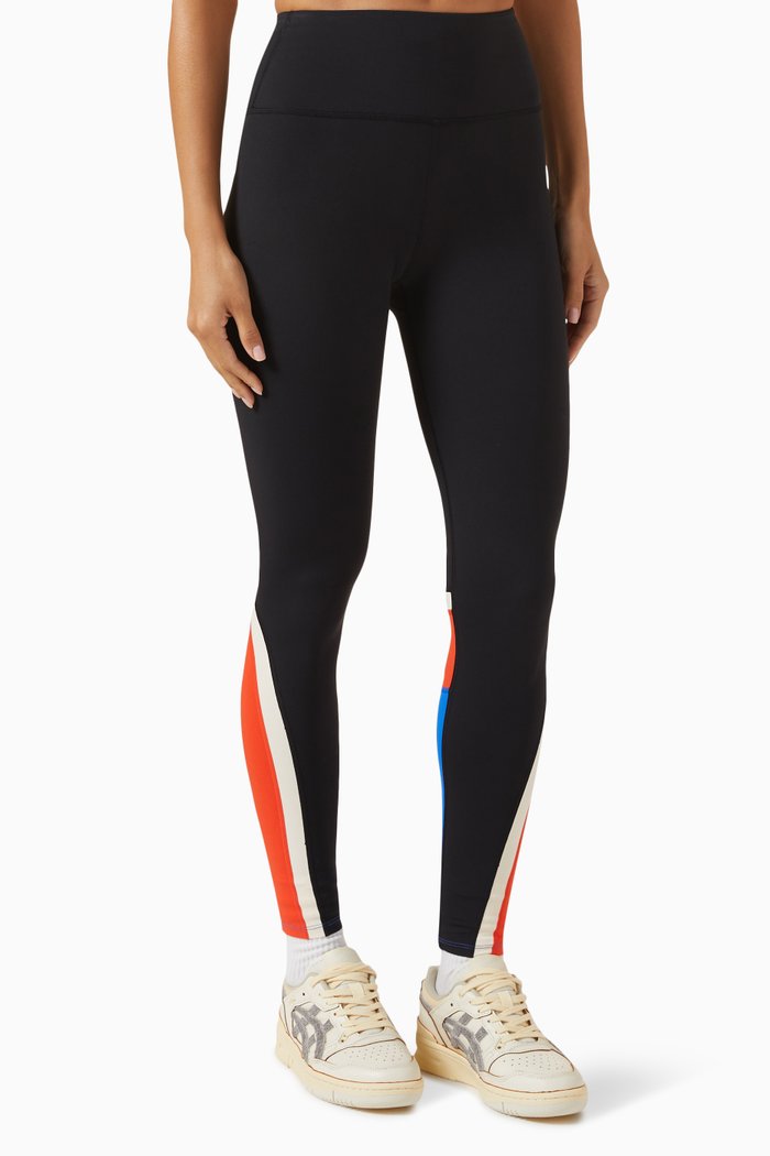 

Reaction Time Leggings in Nylon-blend, Black