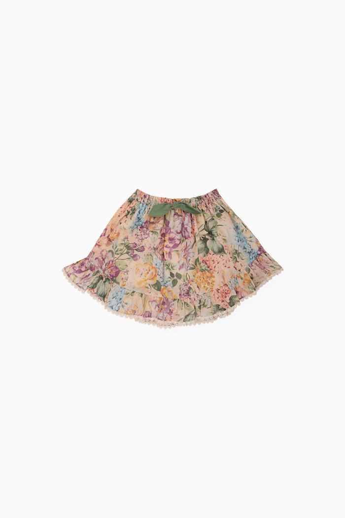 

Halliday Flip Skirt in Cotton, Multicolour