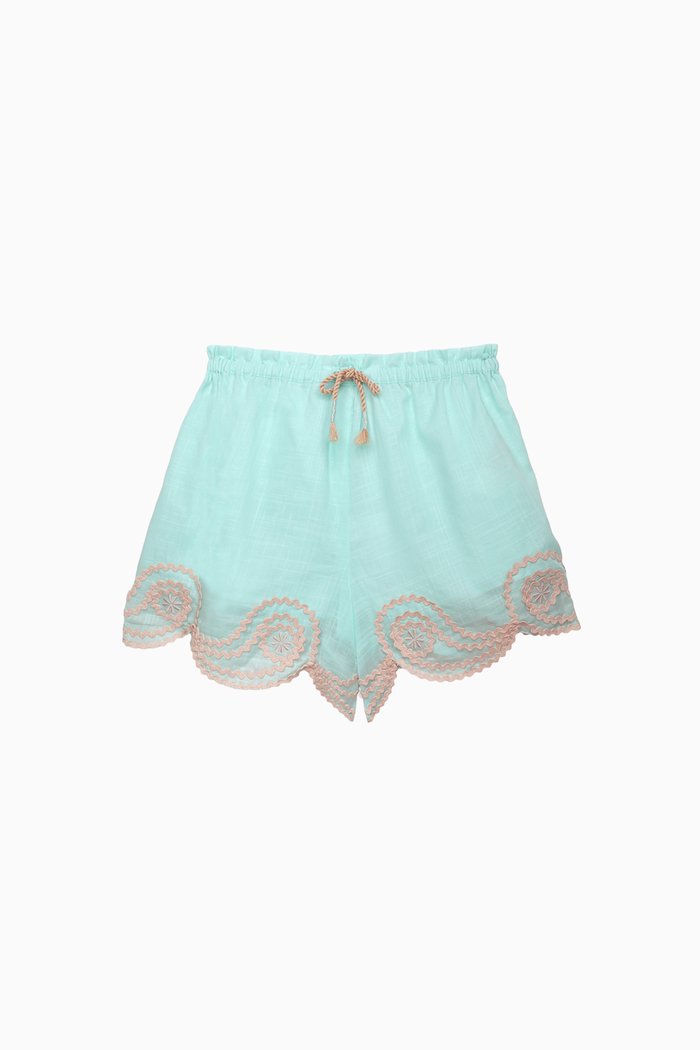 

Waverly Ric Rac Shorts, Blue