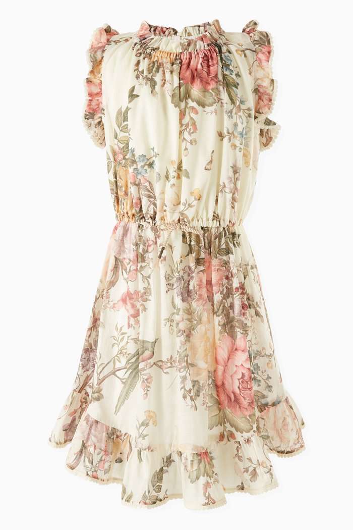 

Waverly Flip Dress in Cotton, Neutral