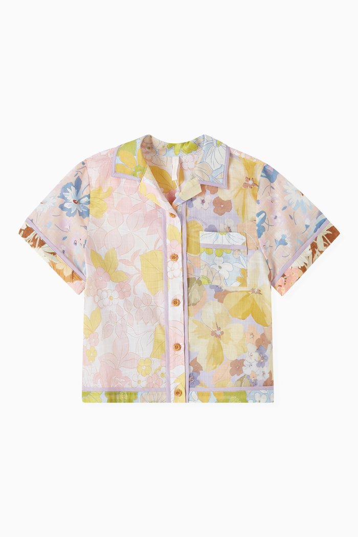 

Pop Pocket Shirt in Cotton, Multicolour