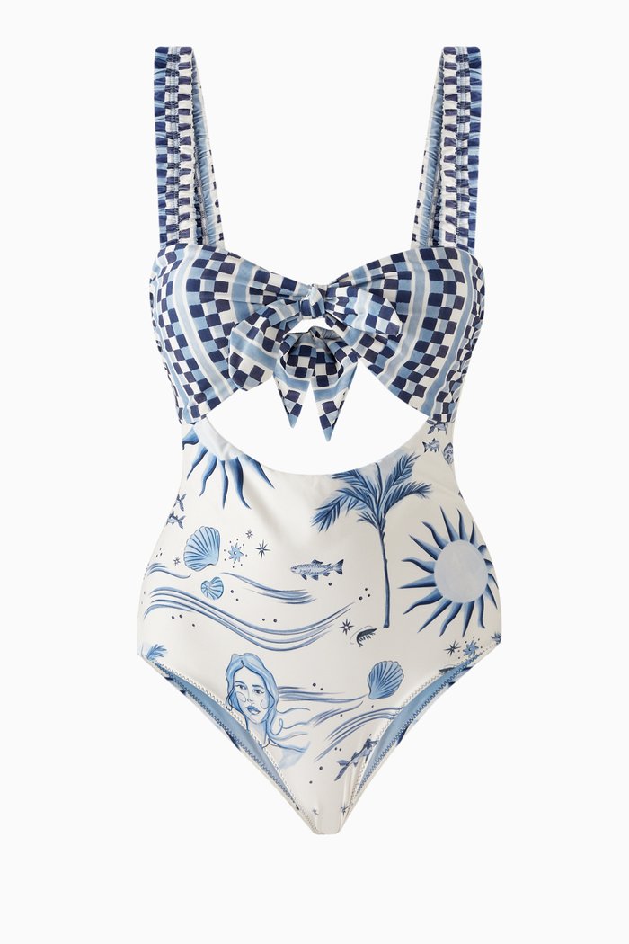 

Arista One-piece Swimsuit, Blue