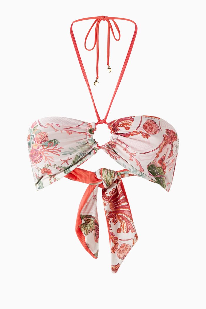 

Isla Reversible Bikini Top, White