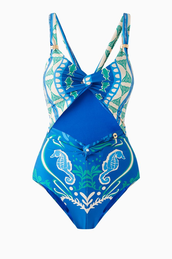 

Betta One-piece Swimsuit, Blue