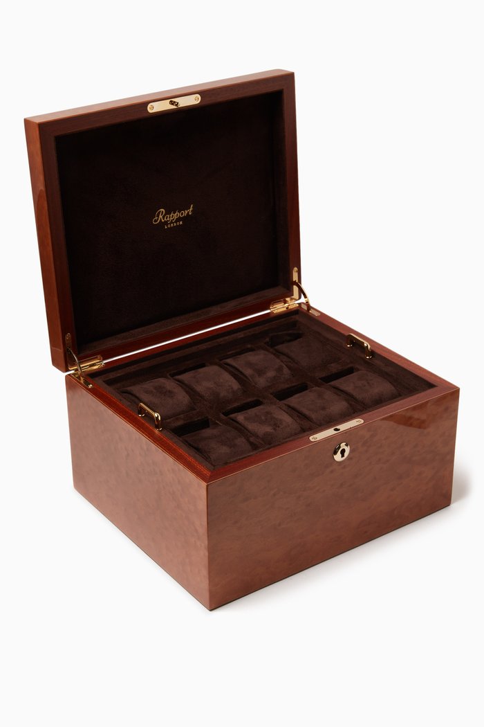 

Heritage 16-watch Box in Walnut, Brown