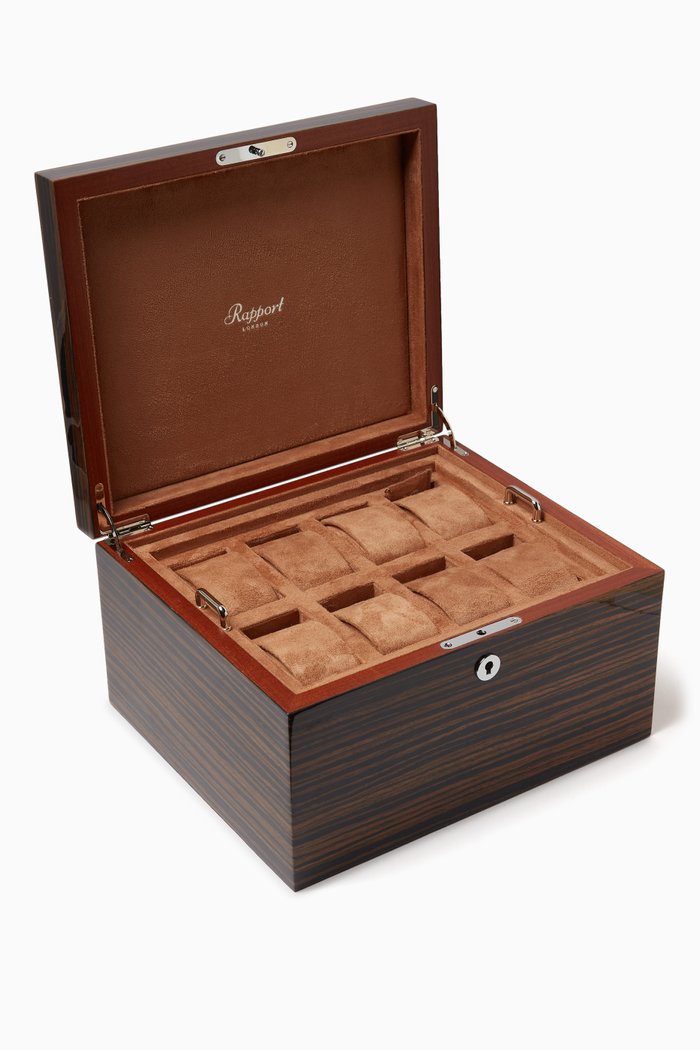 

Heritage 16-watch Collectors Box in Macassar, Brown
