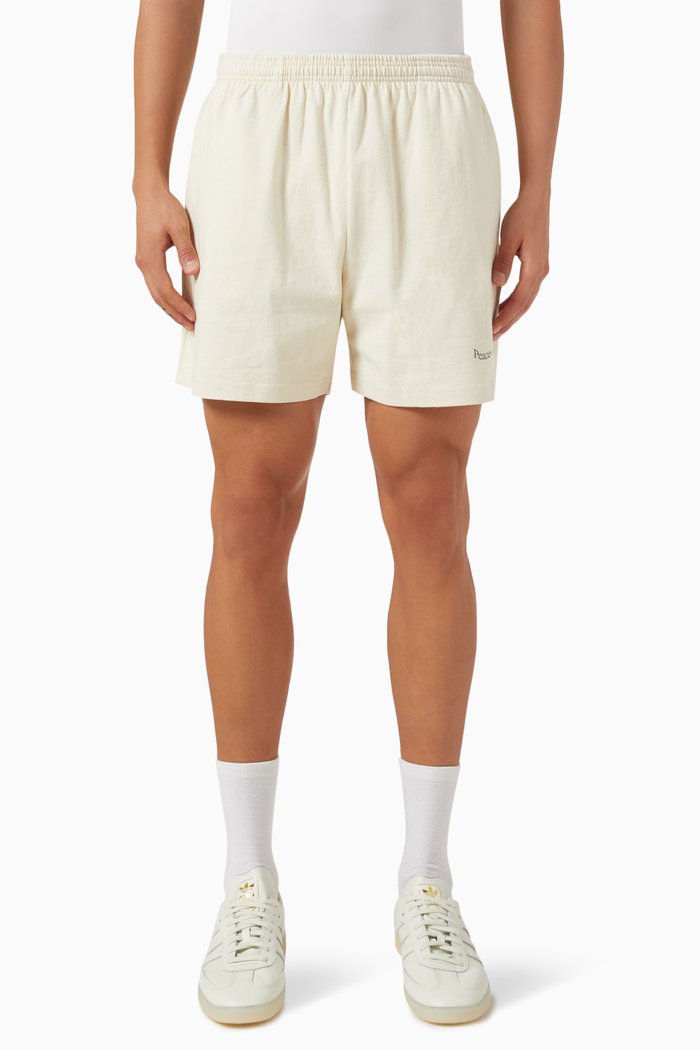 

Wordmark Sweatshorts in Cotton, Neutral