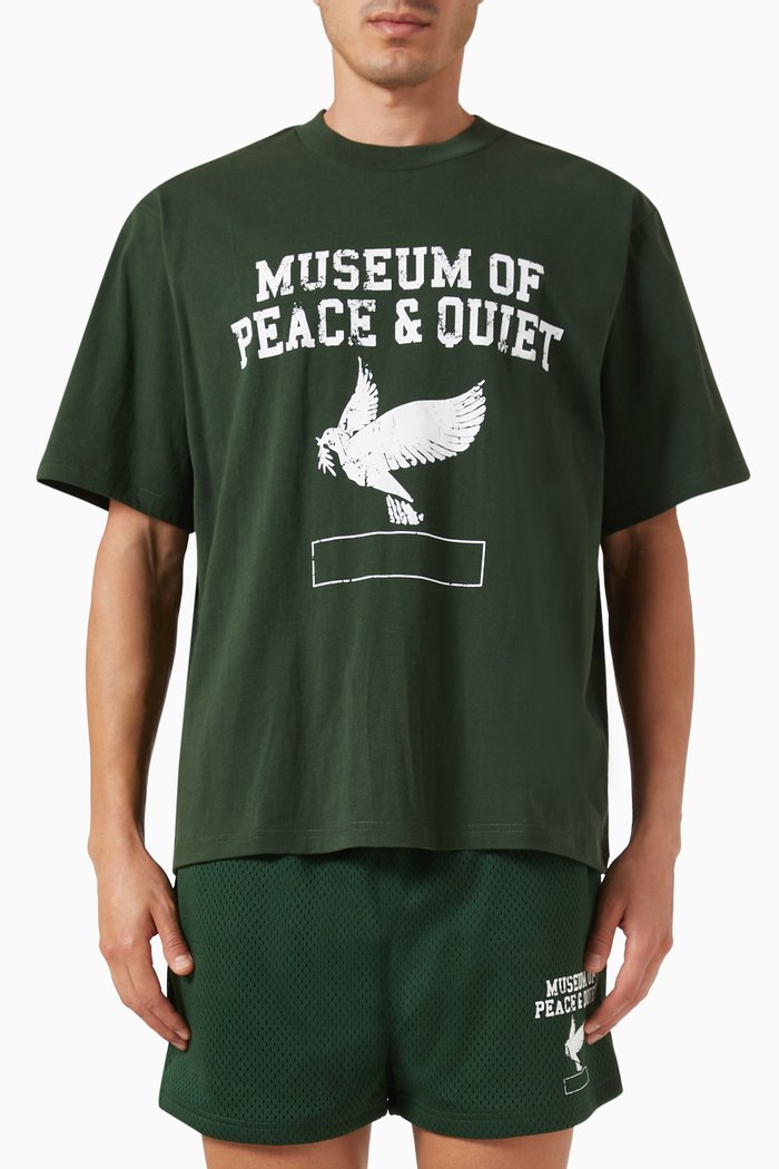

P.E. T-shirt in Cotton, Green