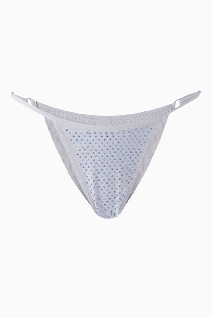 

Perfect Fit Crystal Bikini Bottoms, Blue