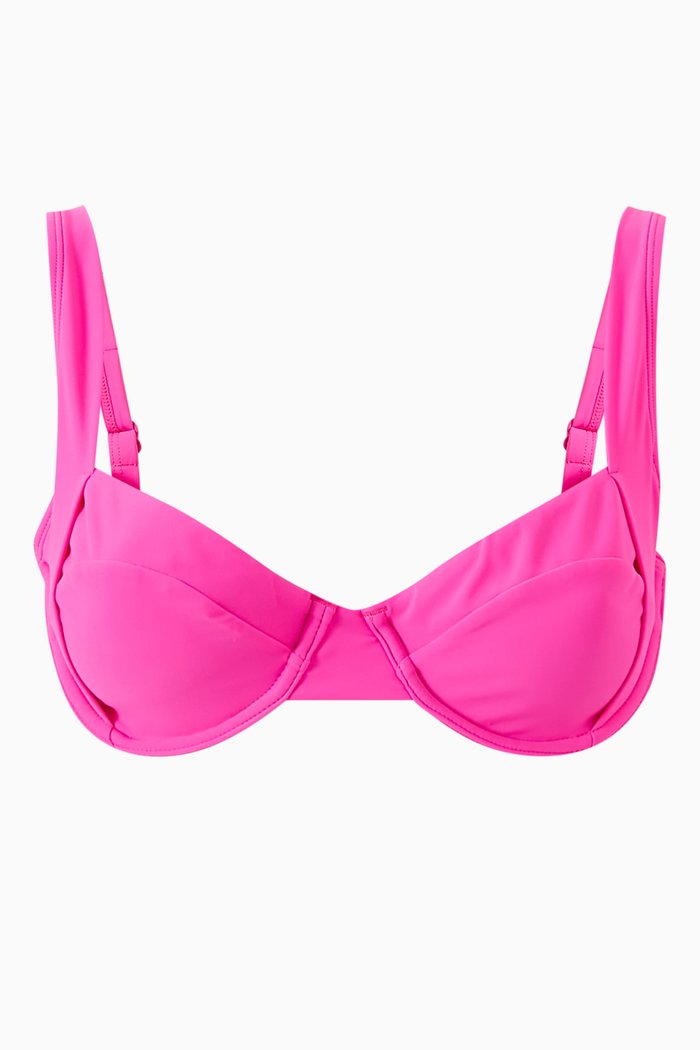 

Support Demi Bikini Top, Pink