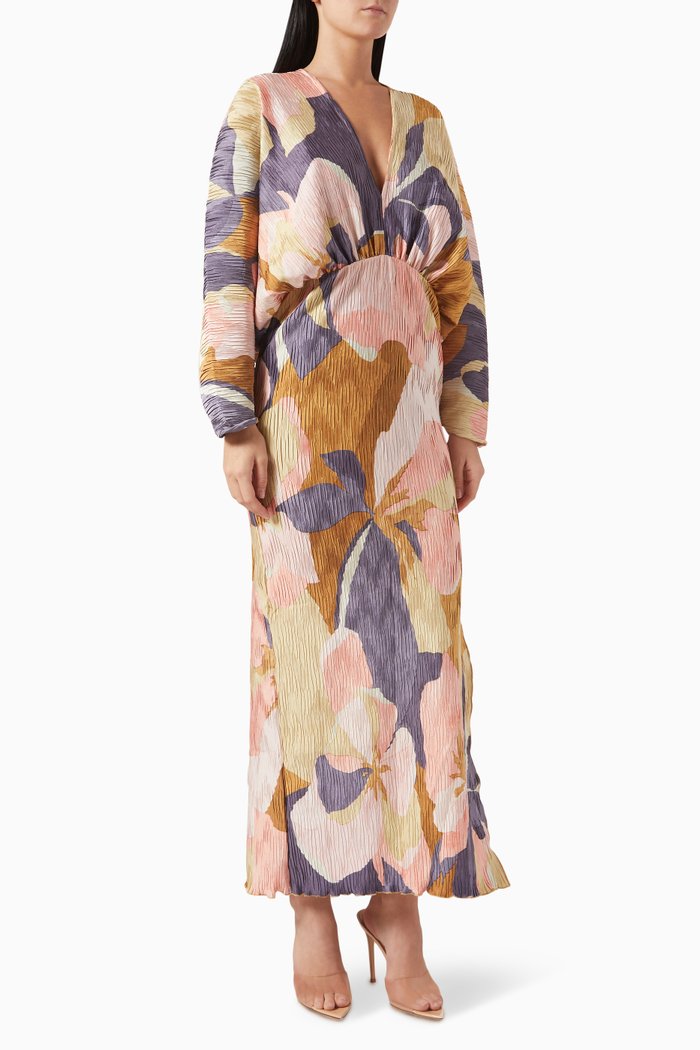 

Riviera Split Gown, Multicolour