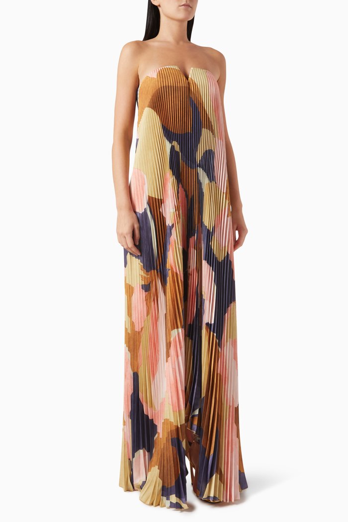 

Black Tie Strapless Gown, Multicolour