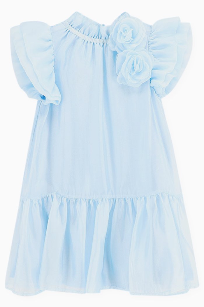 

Loreen Dress in Tulle, Blue