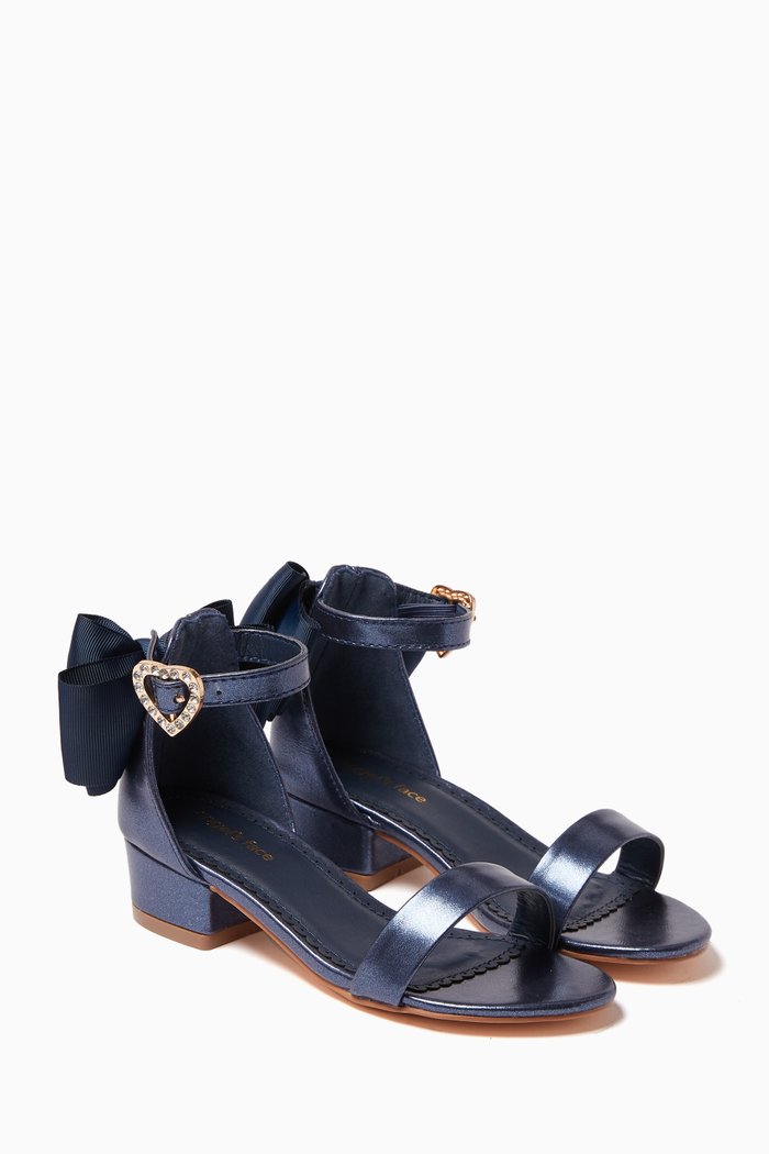 

Elice Block-heel Sandals, Blue