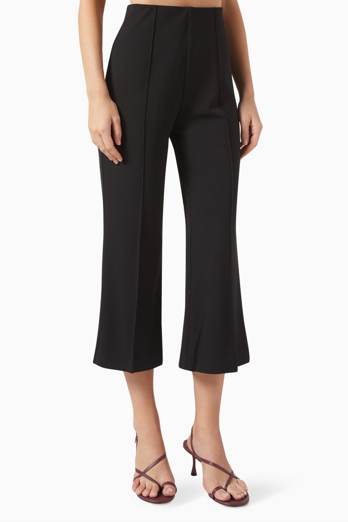 

Berger Wide-leg Pants in Jersey, Black