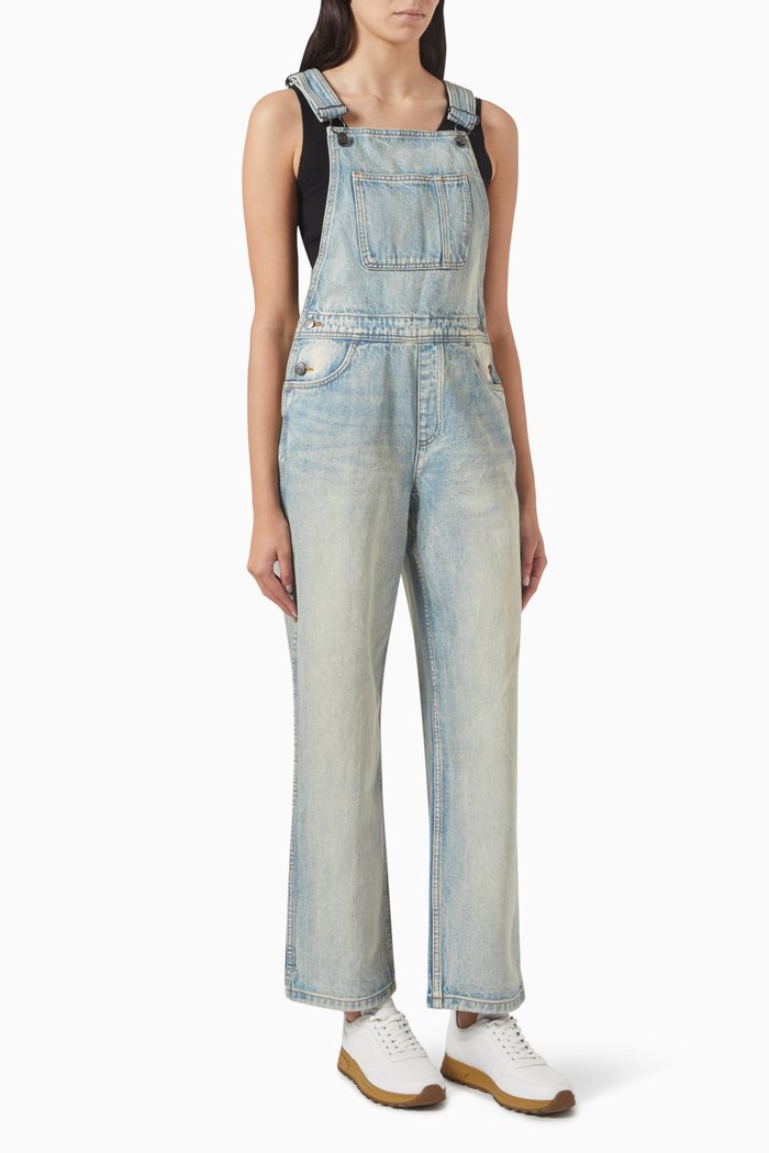 

x GI Dungaree Jumpsuit in Denim, Blue
