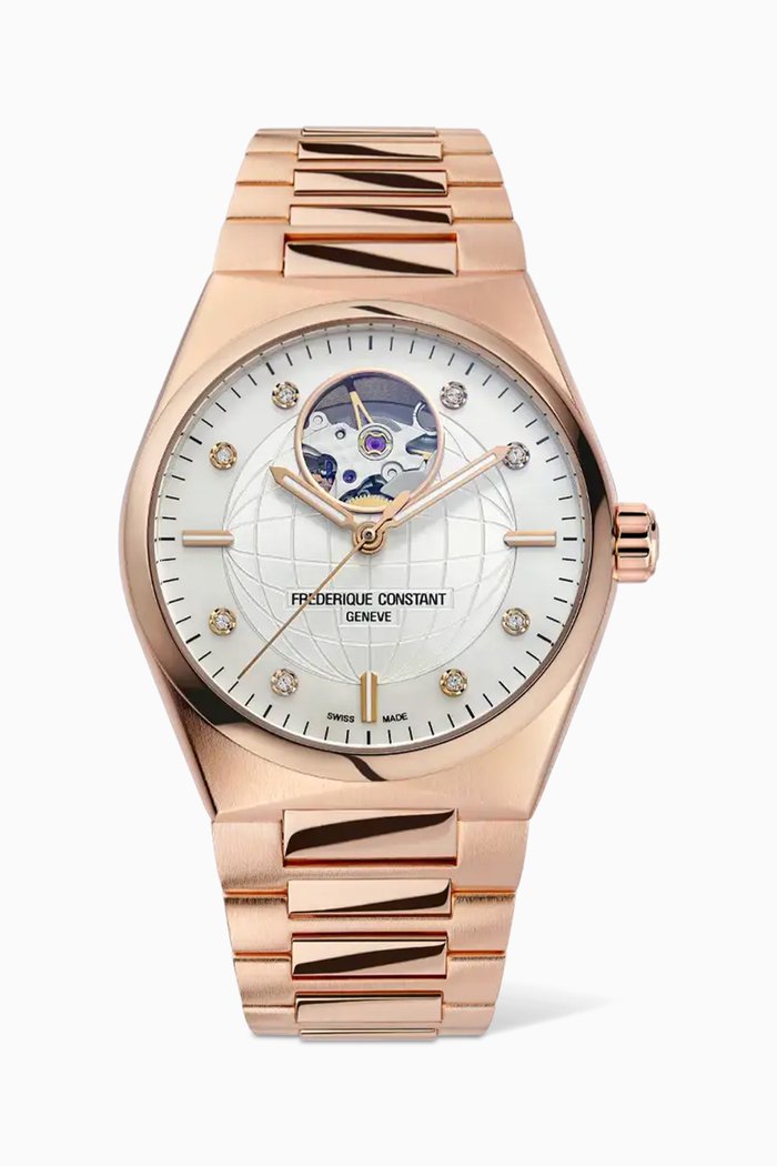 

The Highlife Automatic Heart Beat Watch, White