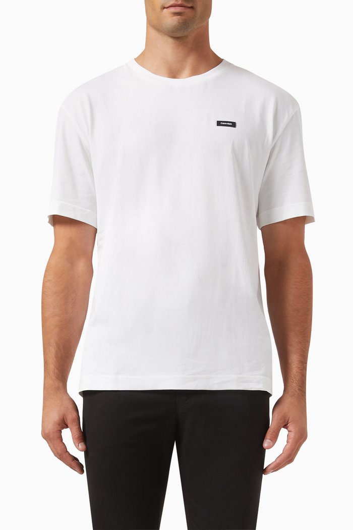 

Logo T-shirt in Cotton-jersey, White