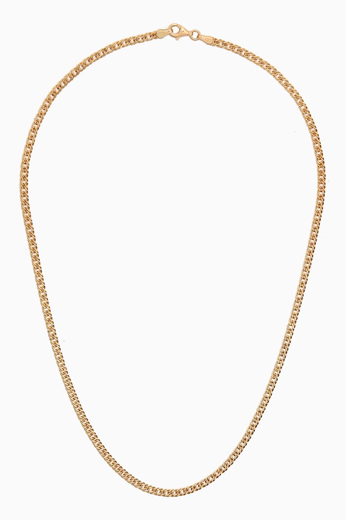 Cuban Luxe Chain Necklace in 18kt Gold