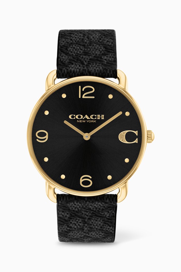 

Elliot Quartz Watch, 36mm, Black