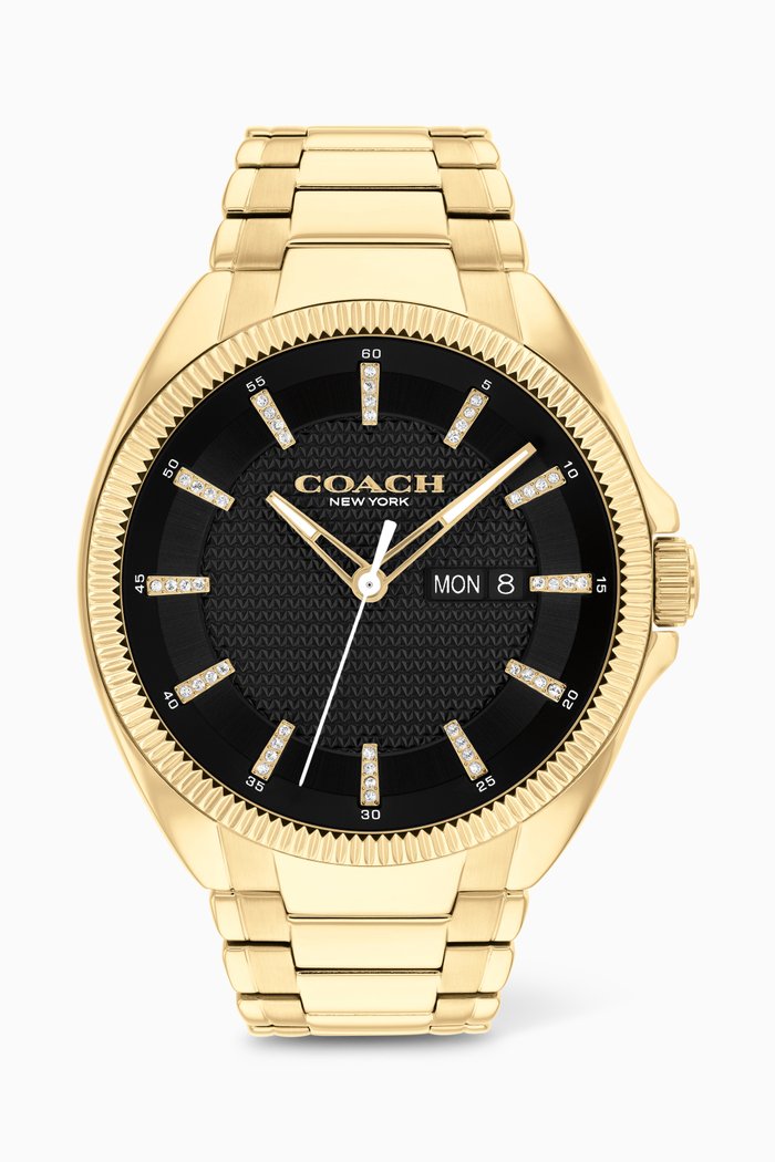 

Jackson Crystal Accented Watch, 45mm, Gold