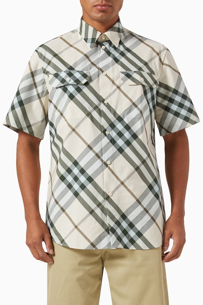 

Check Shirt in Cotton, Multicolour