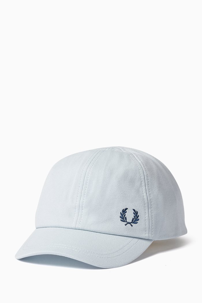 

Classic Baseball Cap in Cotton Piqué, Blue