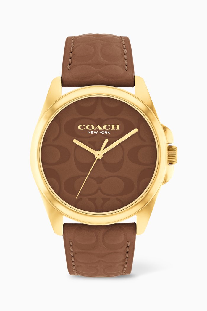 

Greyson Quartz Watch, 36mm, Brown