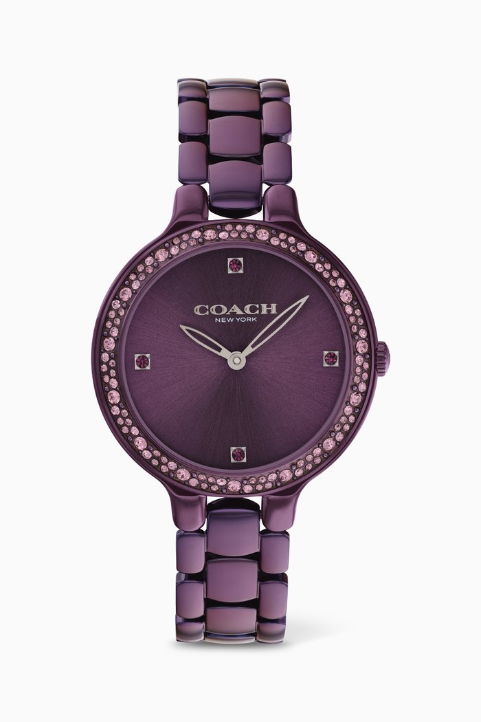 

Chelsea Quartz Watch, 32mm, Purple