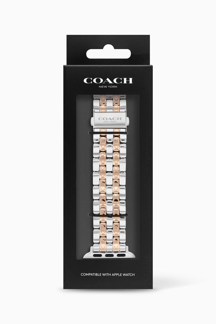 

Apple Watch® Strap in Stainless Steel, Multicolour