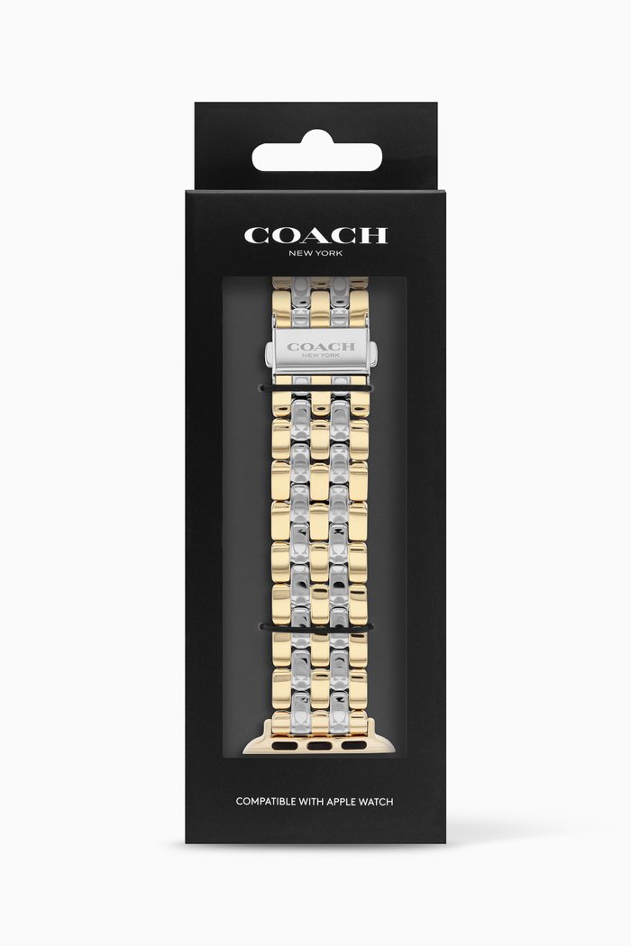 

Apple Watch® Strap in Stainless Steel, Multicolour