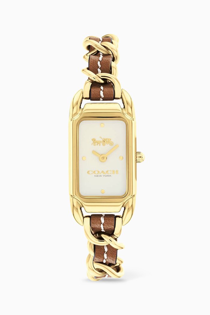 

Cadie Quartz Watch, 17mm, Brown