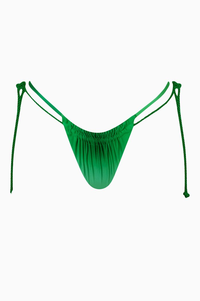 

Lula Bikini Brief in Lycra, Green