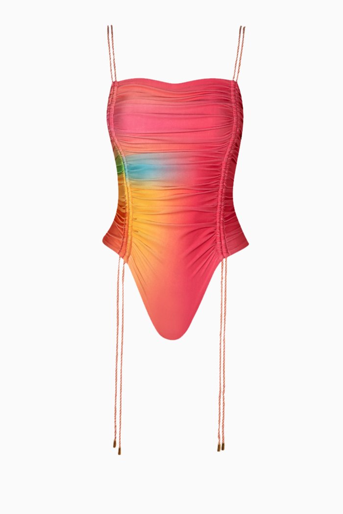 

Ancla One-piece Swimsuit in Lycra, Pink