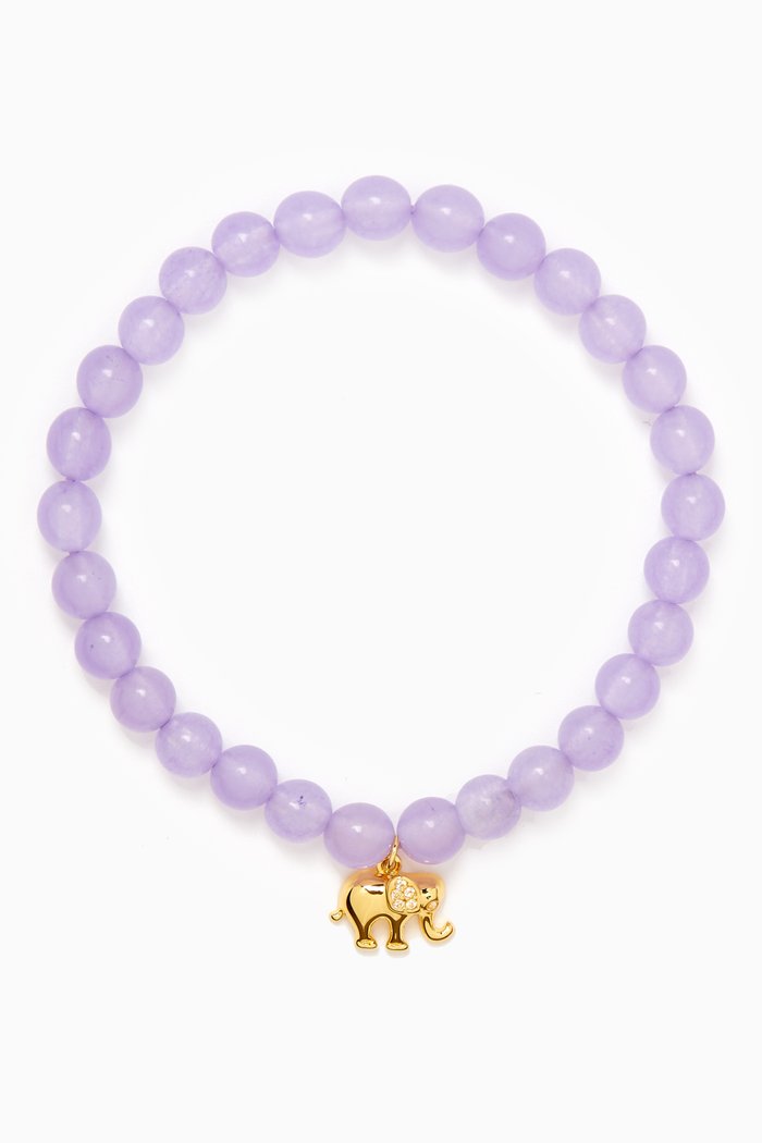

Rainbow Joy Bracelet in Gold-tone Metal, Multicolour