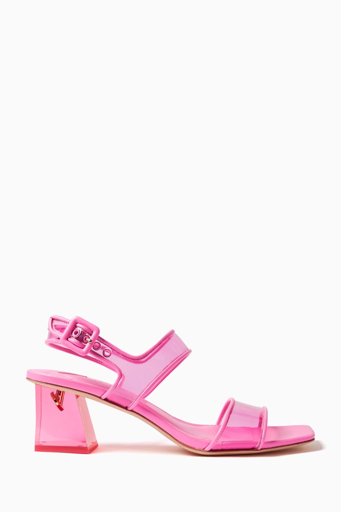 

Milani Lucite 57 Sandals in PVC, Pink