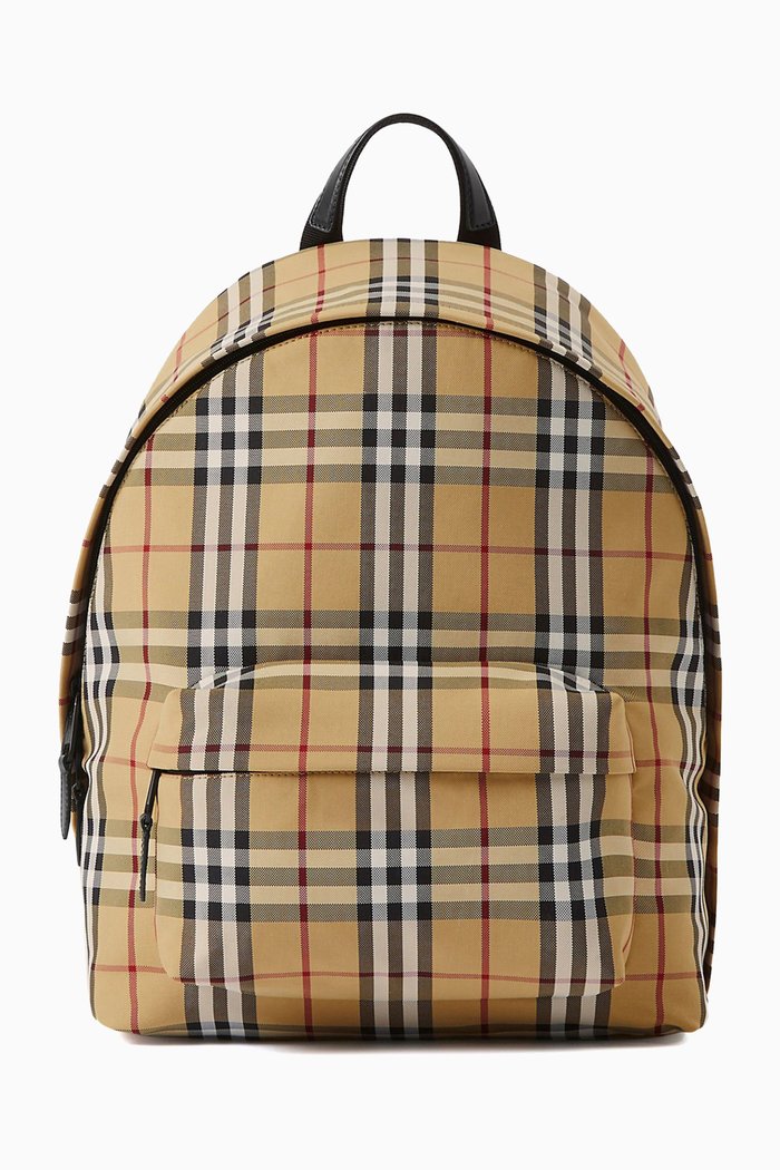 

Check Backpack in Nylon, Neutral
