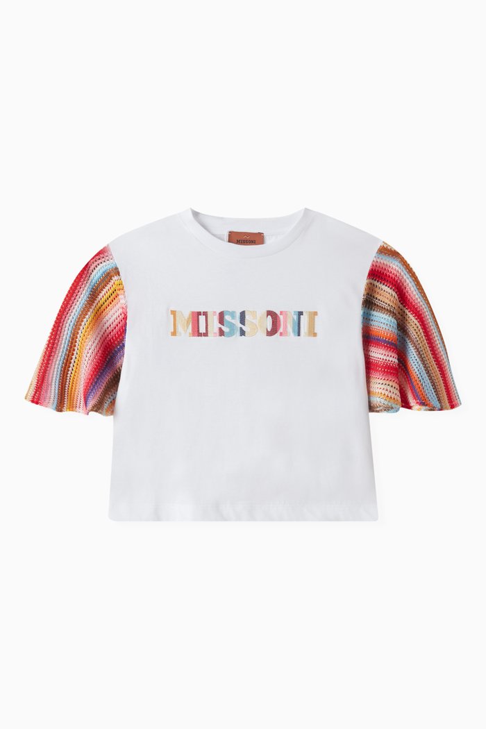 

Logo T-shirt in Cotton, White