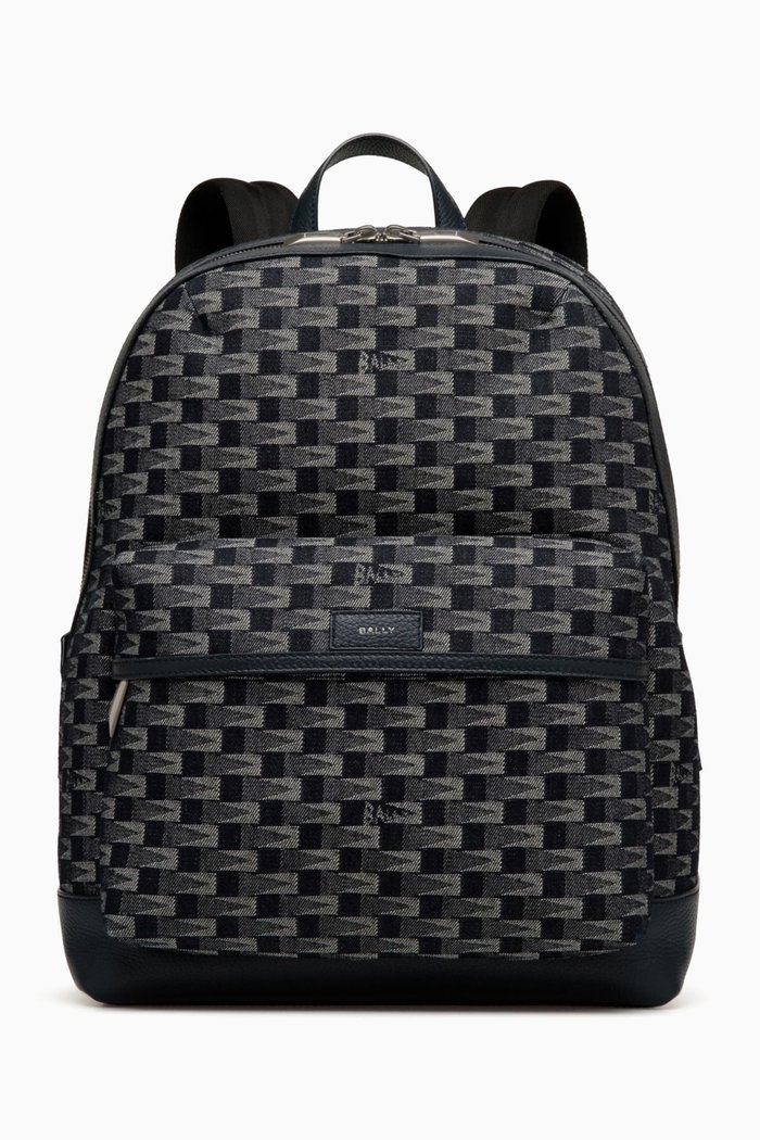 

Pennant Backpack in Denim, Blue