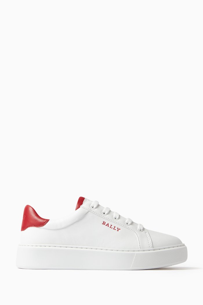 

Clarys Sneakers in Leather, White