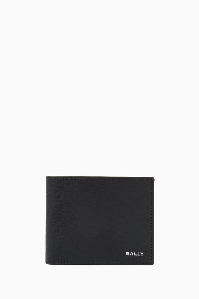 

Bifold Wallet in Leather, Black