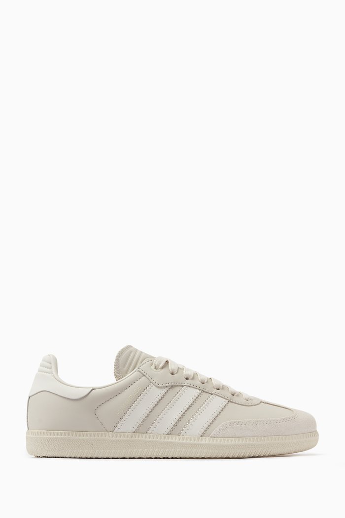 

Humanrace Samba Sneakers in Leather, White