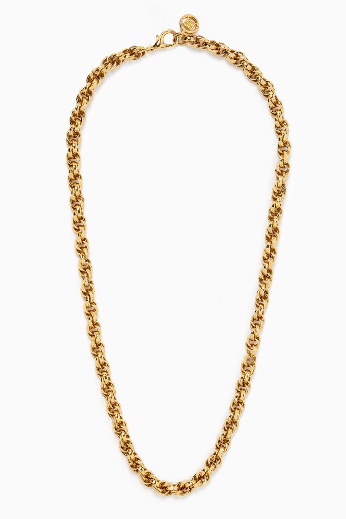 

1980s Vintage Givenchy Necklace, Gold