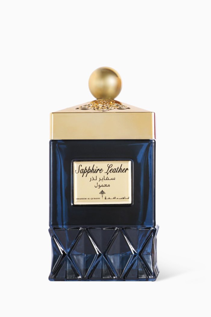 

Sapphire Leather Maamoul Bakhoor, 70g, Colourless