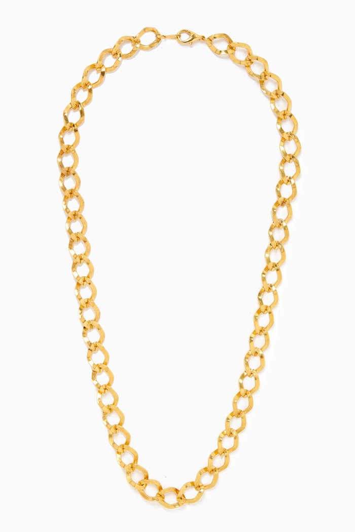 

1990s Rediscovered Vintage Necklace, Gold