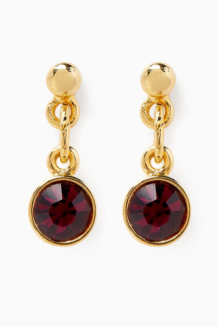 

1980s Rediscovered Vintage Post Earrings, Gold
