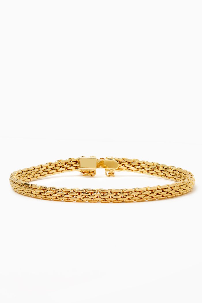 

1980s Rediscovered Vintage Bracelet, Gold