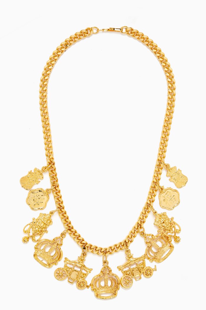 

1980s Rediscovered Vintage Necklace, Gold