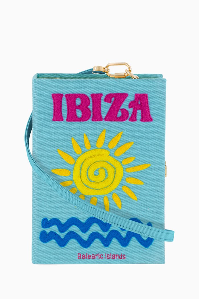 

The Ibiza Sun Book Clutch, Blue